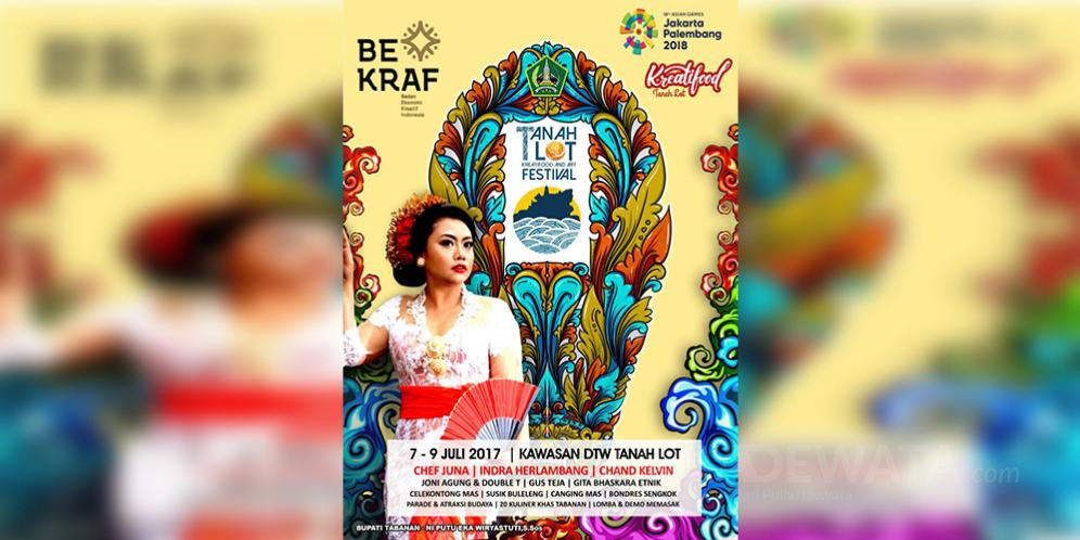 TANAH LOT ART AND FOOD FESTIVAL 2017