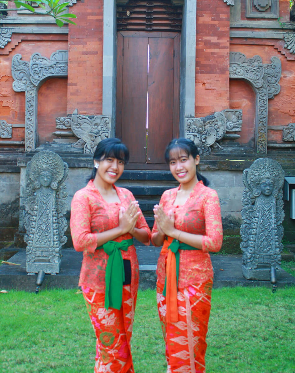 twins bali garden hotel potrait